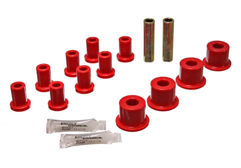 Energy Suspension — Energy Suspension Rear Spring And Shackle Bushing - Red
Leaf Spring Bushing - view 3
