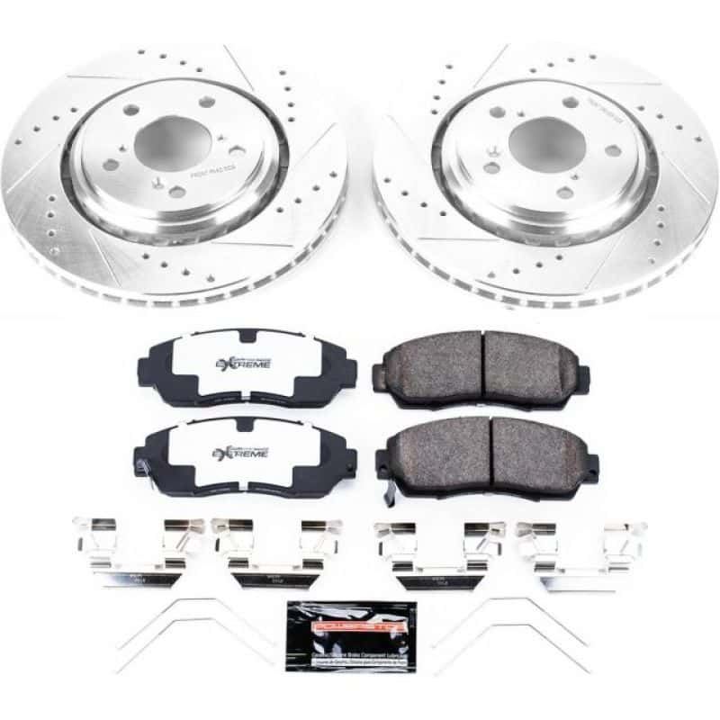 PowerStop — Power Stop 15-17 Honda Odyssey Front Z26 Street Warrior Brake Kit - view 1