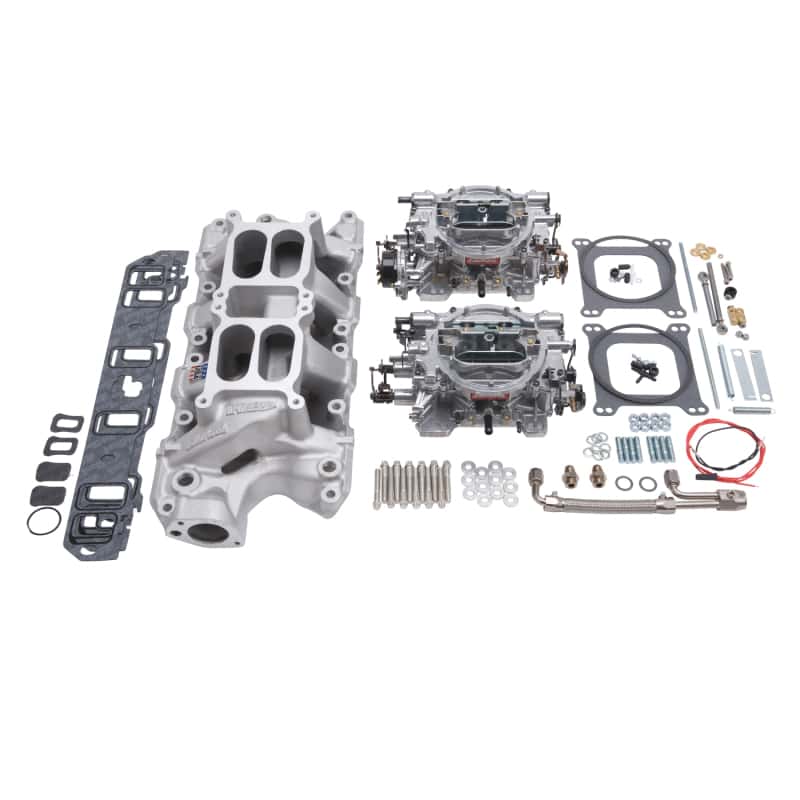 Edelbrock — Edelbrock Dual Quad Kit RPM Air-Gap 289-302 Ford
POWER PKG - view 5