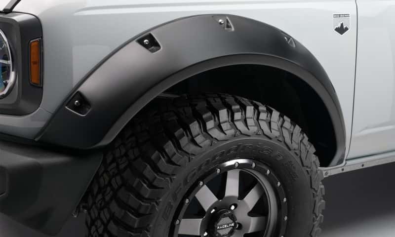 Bushwacker — Bushwacker 2021+ Ford Bronco 4-Door Pocket Style Flares 4pc - Black
FF Pocket Style 4Pc - view 21