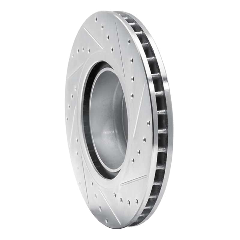 R1 Concepts — R1 93-97 BMW 850CI Front Left Drilled & Slotted Silver Brake Rotor
R1 Brake Rotor Drill - view 4