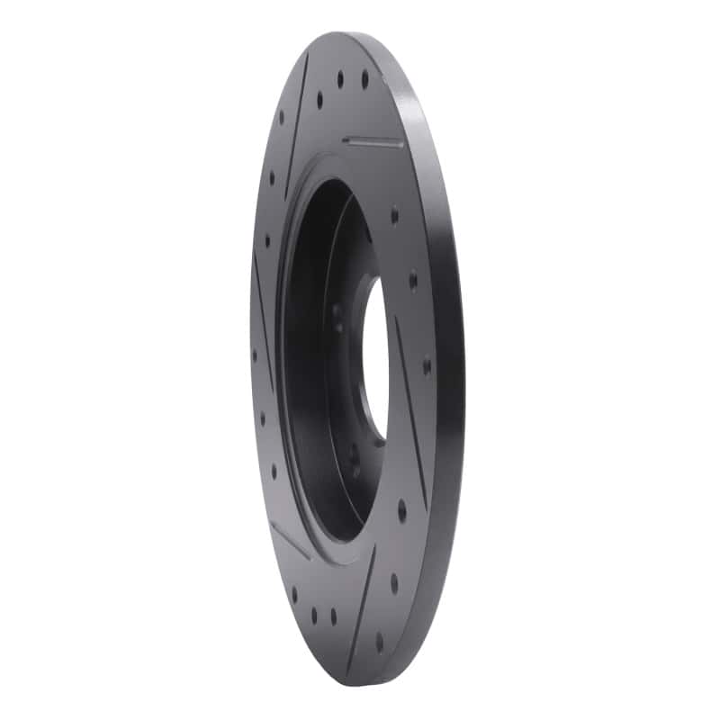 R1 Concepts — R1 94-99 Buick Regal Rear Right Drilled & Slotted Black Brake Rotor
R1 Brake Rotor Drill - view 4