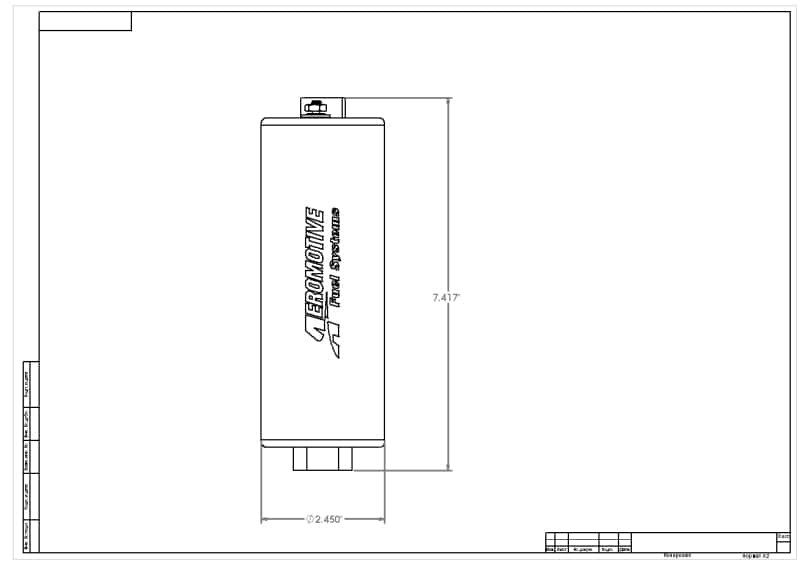 Aeromotive — Aeromotive 700 HP EFI Fuel Pump - Black
Fuel Pump - view 13