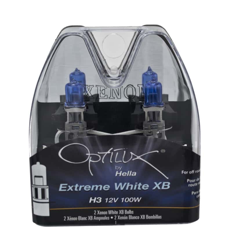 Hella — Hella Optilux H3 12V / 100W Xenon White XB Light Bulb
H3 Halogen Bulb - view 24