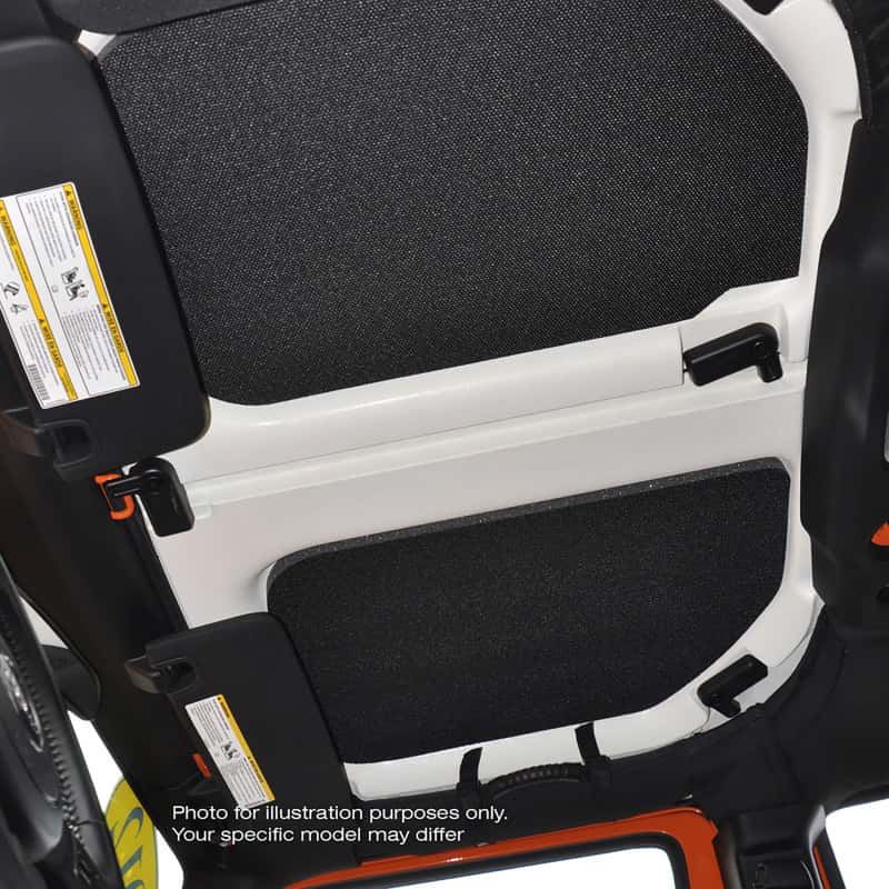 DEI — DEI 18-23 Jeep Wrangler JL 4-Door Boom Mat Complete Headliner Kit - 13 Piece - Gray
Sound Dampening Kit - view 4