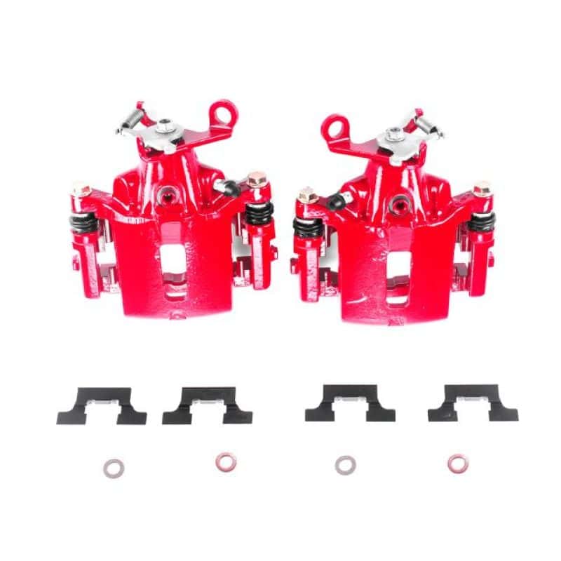 PowerStop — Power Stop 03-05 Jaguar S-Type Rear Red Calipers w/Brackets - Pair
Caliper Set - view 1