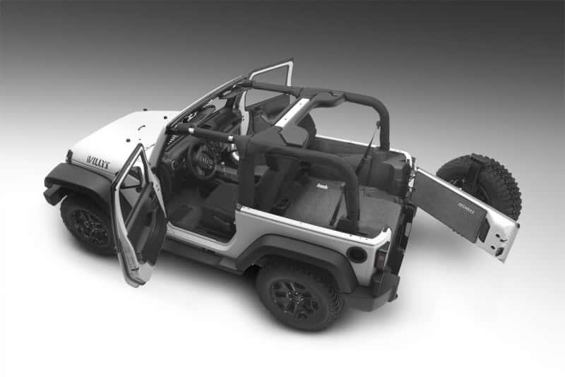 BedRug — BedRug 07-10 Jeep JK 2Dr Front 3pc Floor Kit (Incl Heat Shields)
JBR 07-10 JK 2DR FNT - view 2