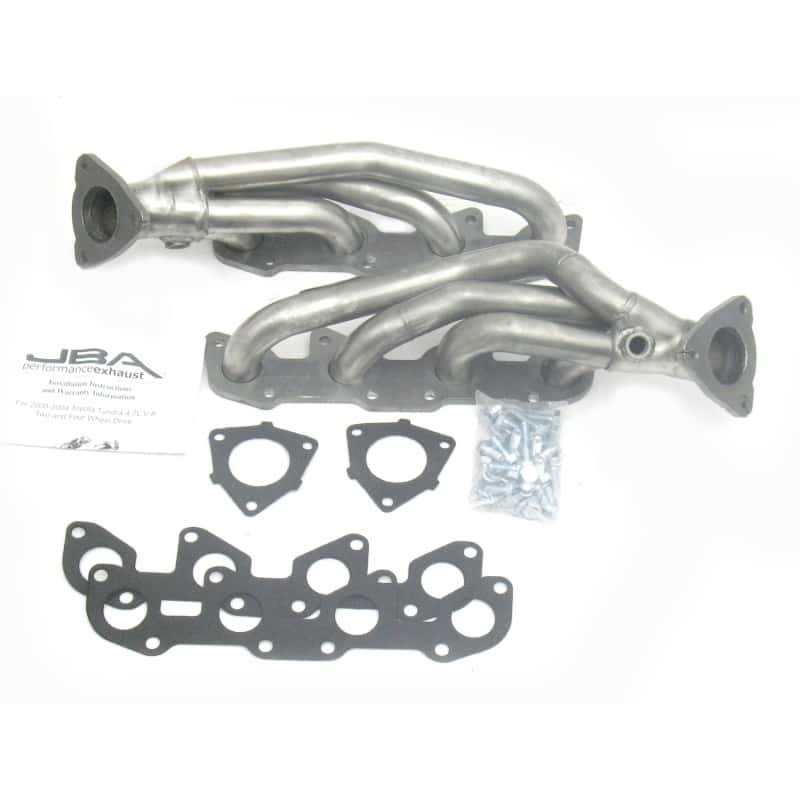 JBA — JBA 00-04 Toyota 4.7L V8 1-1/2in Primary Raw 409SS Cat4Ward Header
Exhaust Header - view 2