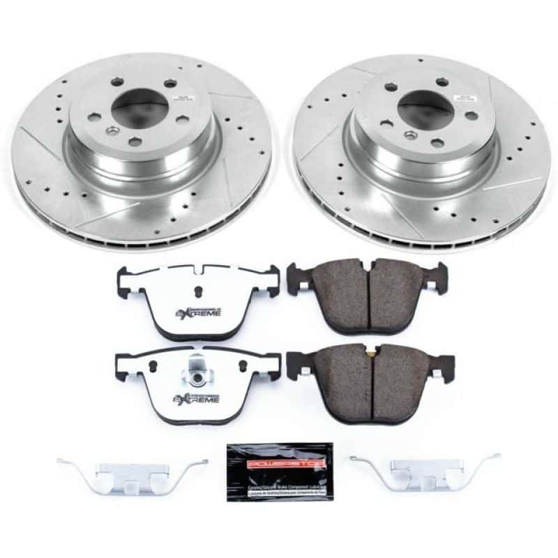 PowerStop — Power Stop 16-18 BMW X5 Rear Z26 Street Warrior Brake Kit - view 1