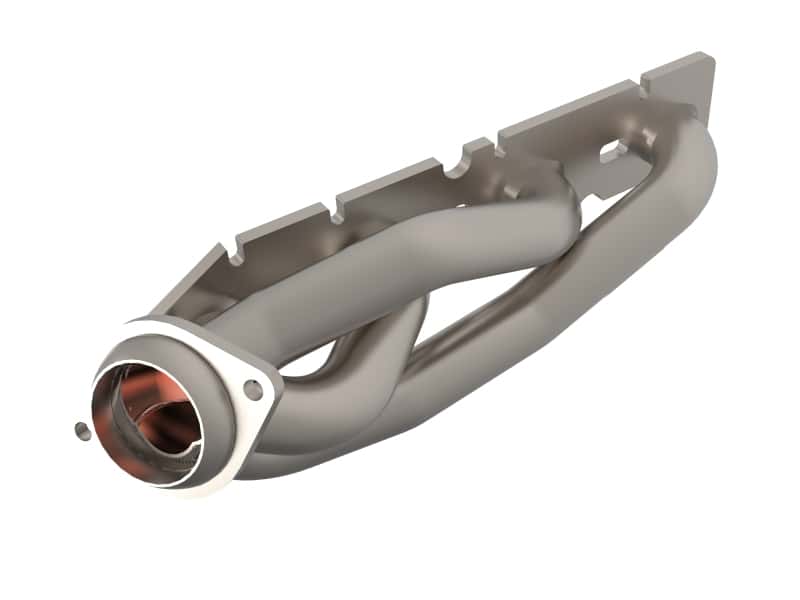 aFe — aFe Twisted Steel 11-21 Jeep Grand Cherokee (WK2) 5.7L V8 Headers - Titanium (Ceramic Coated)
Twisted Steel Header - view 4