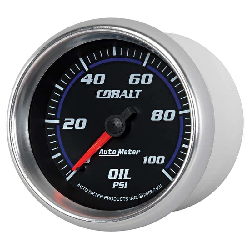 AutoMeter — Autometer Cobalt 66mm 0-100 PSI Oil Pressure Gauge
GA 2.6" OILP MECH CB - view 3