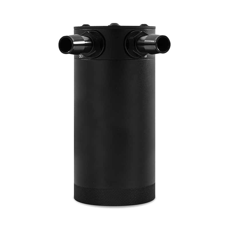 Mishimoto — Mishimoto 2-Port Universal XL Baffled Catch Can - Black
Engine Oil Separator - view 5