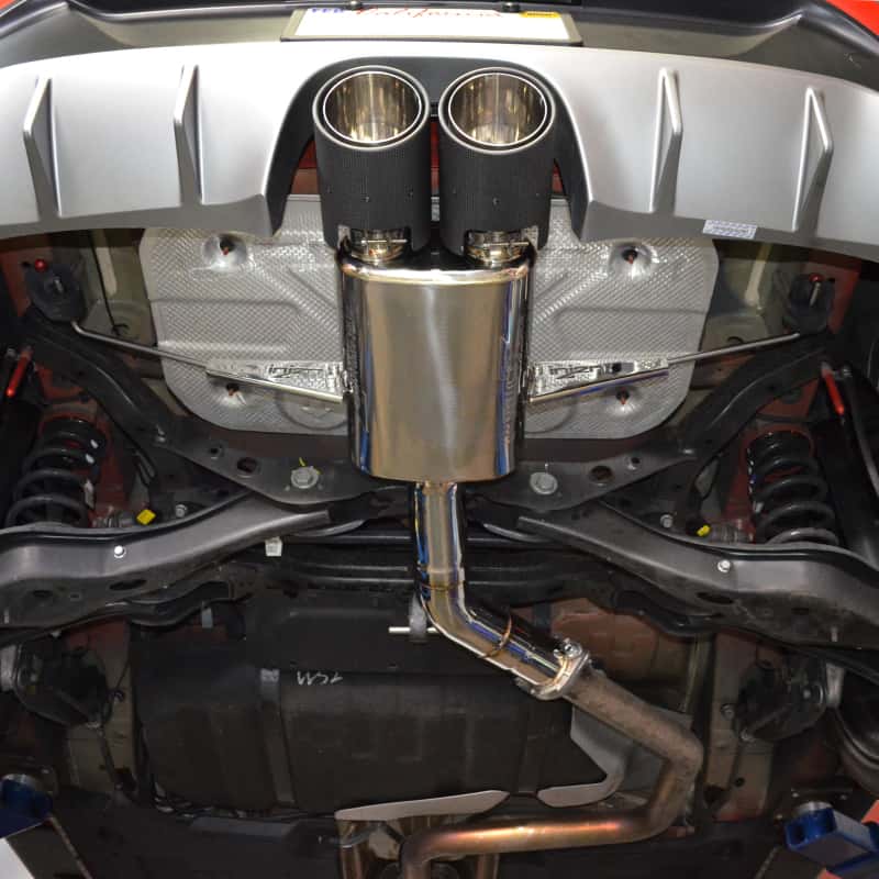 Injen — Injen 19-21 Hyundai Veloster L4 1.6L Turbo Performance Stainless Steel Axle Back Exhaust System
Exhaust System - view 4