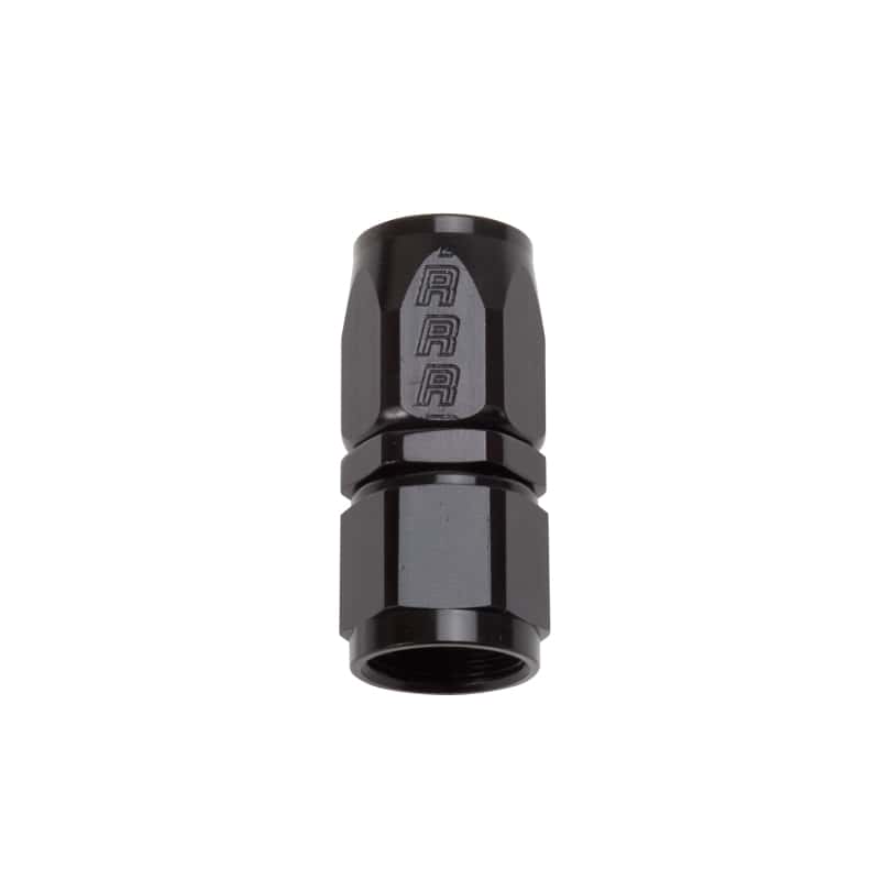 Russell — Russell Performance -4 AN Black Straight Full Flow Hose End
Hose Fitting - view 2