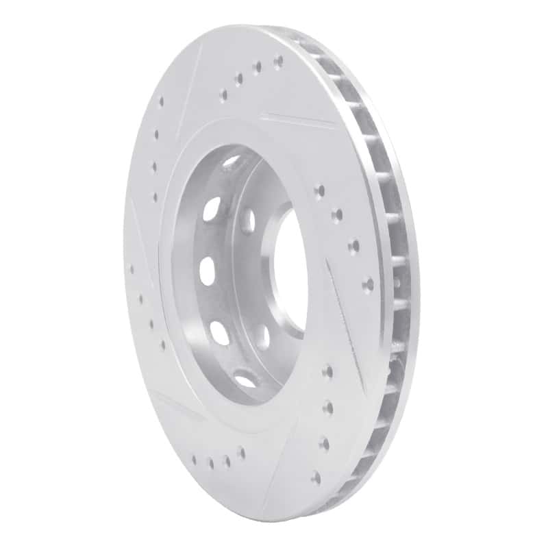 R1 Concepts — R1 00-02 Audi S4 Rear Right Drilled & Slotted Silver Brake Rotor
R1 Brake Rotor Drill - view 4