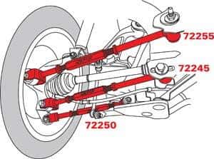 SPC Performance — SPC Performance Infiniti Rear Kit (3)
ALIGNMENT ARM SET
ALIGNMENT PT - view 3
