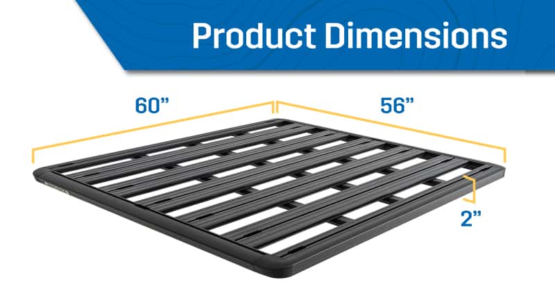 Rhino-Rack — Rhino-Rack Pioneer Platform Unassembled with 2500 Leg Kit - view 8
