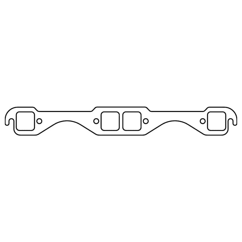 Cometic Gasket — Cometic Chevy Gen1 Small Block V8 .043in Copper Exhaust Mani Gskt Set-1.480in x 1.450in Square Ports
Exhaust Gasket Set - view 1