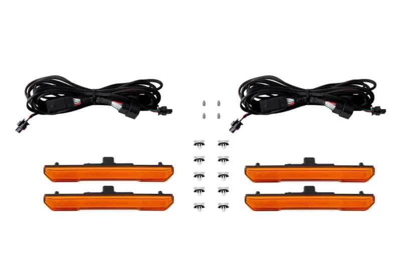 Diode Dynamics — Diode Dynamics 2024 GMC Sierra/Canyon LED Sequential Sidemarkers - Amber - view 1