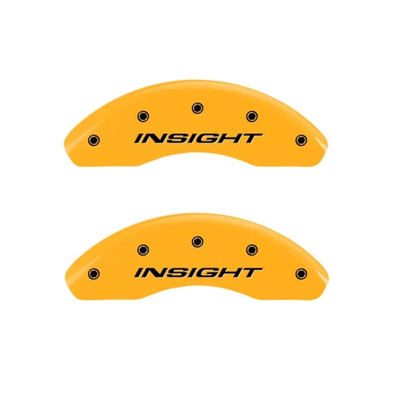 MGP — MGP Front set 2 Caliper Covers Engraved Front Insight Yellow finish black ch
Caliper Covers - view 1