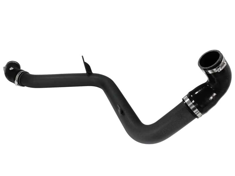 aFe — aFe Bladerunner 2.5in Intercooler Hot Side Tubes, 13-14 Ford Focus ST 2.0L (t) *Black*
Hot Charge Pipe - view 2