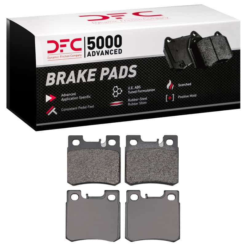 DFC — DFC 87-00 Mercedes-Benz 300CE Rear 5000 Advanced Low Metallic Brake Pads
DFC Brake Pad Set - view 1