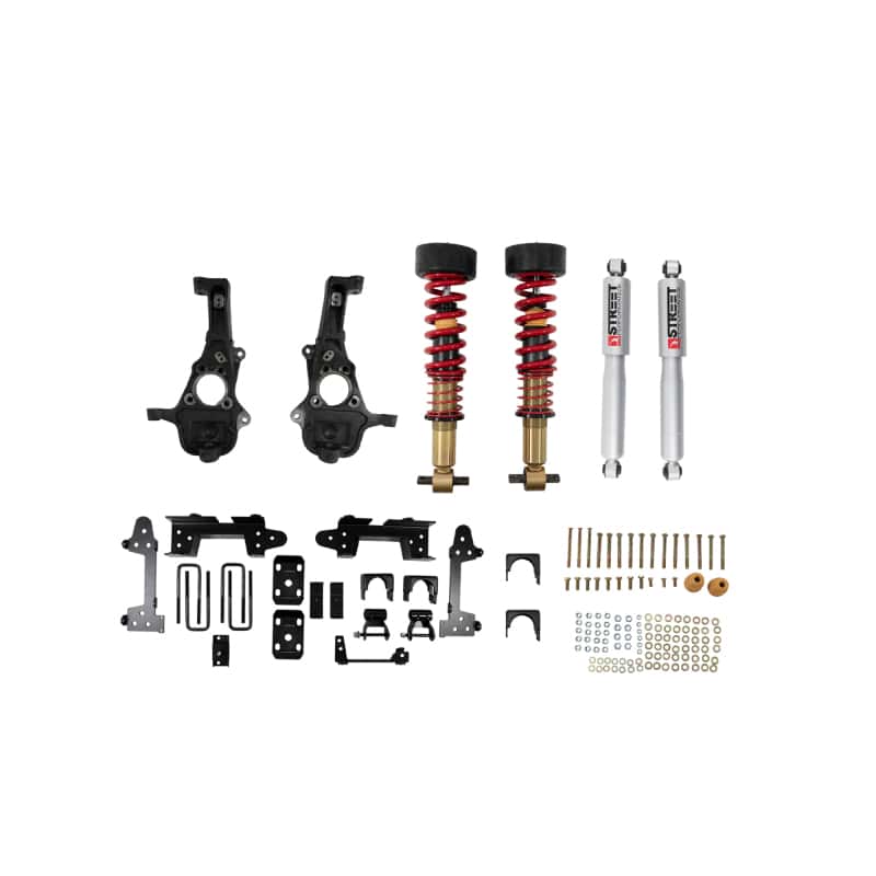 Belltech — Belltech 19-23 Chevy/GMC Silverado/Sierra 1500 Short Bed 4WD Street Performance Coilover Kit
PERF COILOVER KIT - view 1