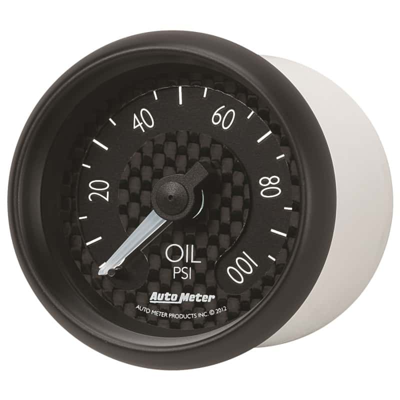 AutoMeter — Autometer GT Series 52mm Mechanical 0-100 psi Oil Pressure Gauge
2-1/16" OIL PRESS, 0 - view 7