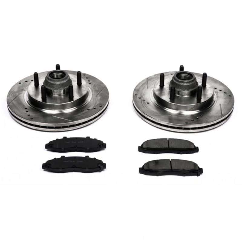PowerStop — Power Stop 00-03 Ford F-150 Front Z23 Evolution Sport Brake Kit - view 1
