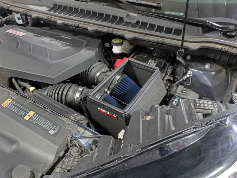 aFe — aFe Rapid Induction Cold Air Intake System w/Pro 5R Filter 19-20 Ford Edge V6 2.7L (tt)
Cold Air Intake - view 9