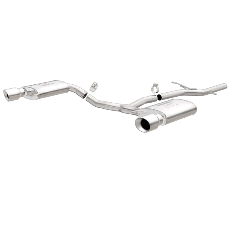 Magnaflow — Magnaflow 2015 Audi Allroad 2.0L Touring Dual Spilt Rear Exit 2.5in 4in Tip SS C/B Perf Exhaust
Cat-Back - view 7