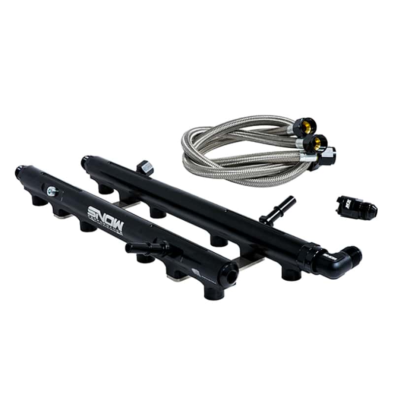Snow Performance — Snow Performance 2021+ Ford F150 Coyote Factory Fit Fuel Rail Kit (Pair)
Fuel Line Kit - view 1