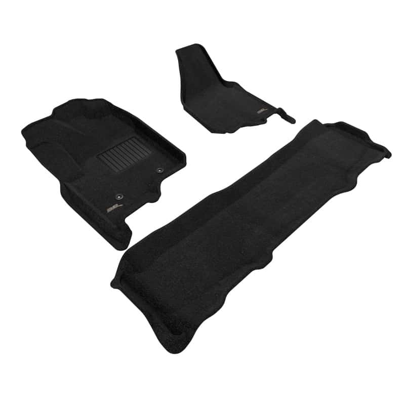 3D MAXpider — 3D MAXpider 12-16 Ford F-250 Kagu Black R1 R2
Floor Mat Set - view 1