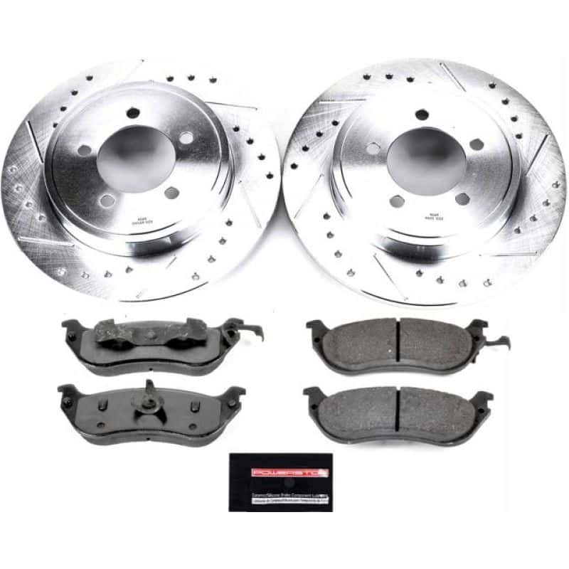 PowerStop — Power Stop 02-05 Ford Explorer Rear Z36 Truck & Tow Brake Kit - view 1