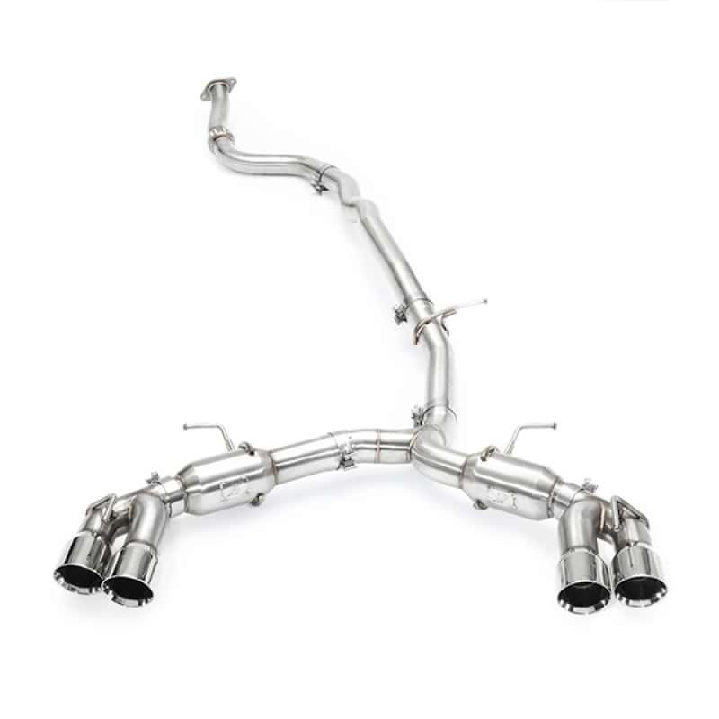 Mishimoto — Mishimoto 2016+ Chevrolet Camaro 2.0T Quad Polished Tip Cat-Back Exhaust - view 2