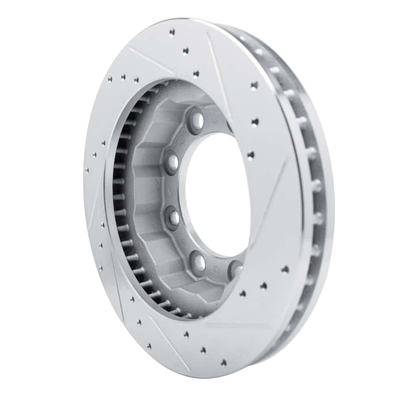 R1 Concepts — R1 77-93 Chevrolet K30 Front Left Drilled & Slotted Silver Brake Rotor
R1 Brake Rotor Drill - view 4