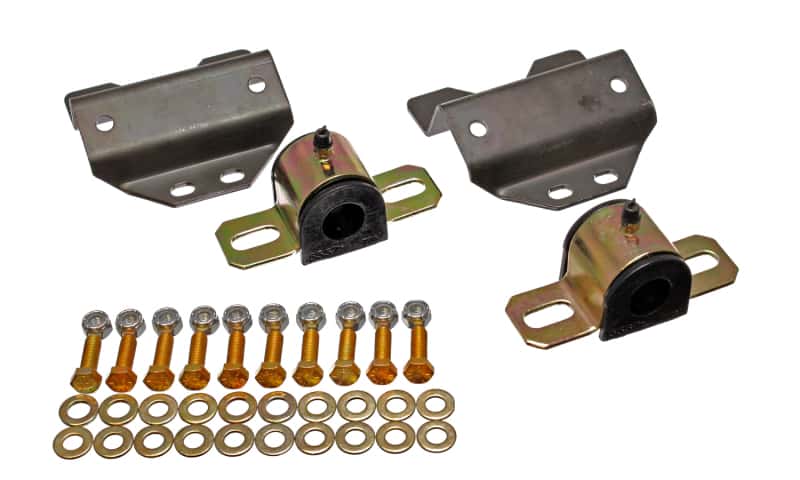 Energy Suspension — Energy Suspension 67-72 Dodge Dart / 65-69 Charger Black 15/16in Greaseable Bushing Adapter Kit
Sway Bar Bushing Kit - view 4