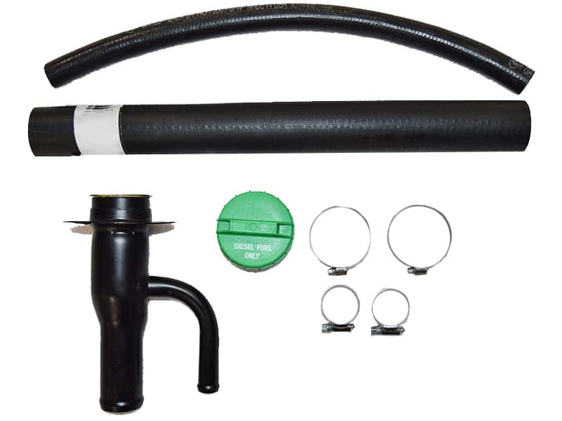 Titan Fuel Tanks — Titan Fuel Tanks 17-24 Ford Universal Cab & Chassis 1/2in Filler Neck Kit
FulTnkFillerNeck - view 2