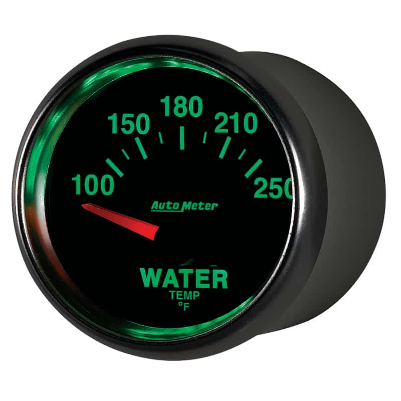 AutoMeter — Autometer GS 52mm 100-250 Deg F Short Sweep Electronic Water Temperature Gauge
2-1/16" WATER TEMP, - view 8