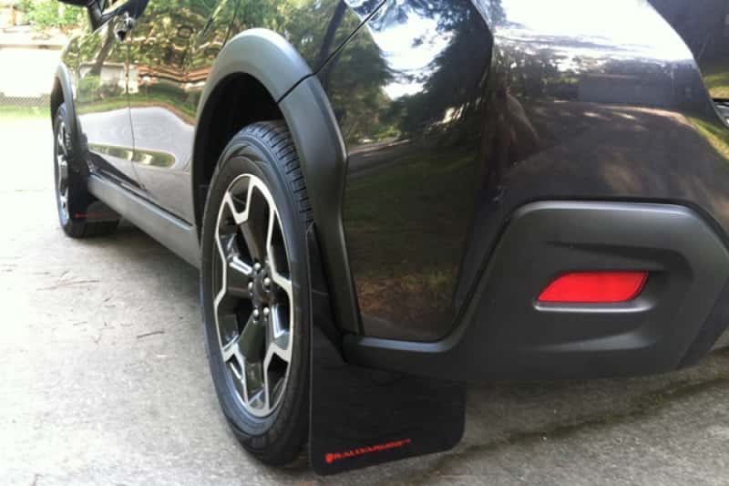 Rally Armor — Rally Armor 13-17 Subaru Crosstrek XV Black Mud Flap w/Orange Logo
Mud Flap - view 6