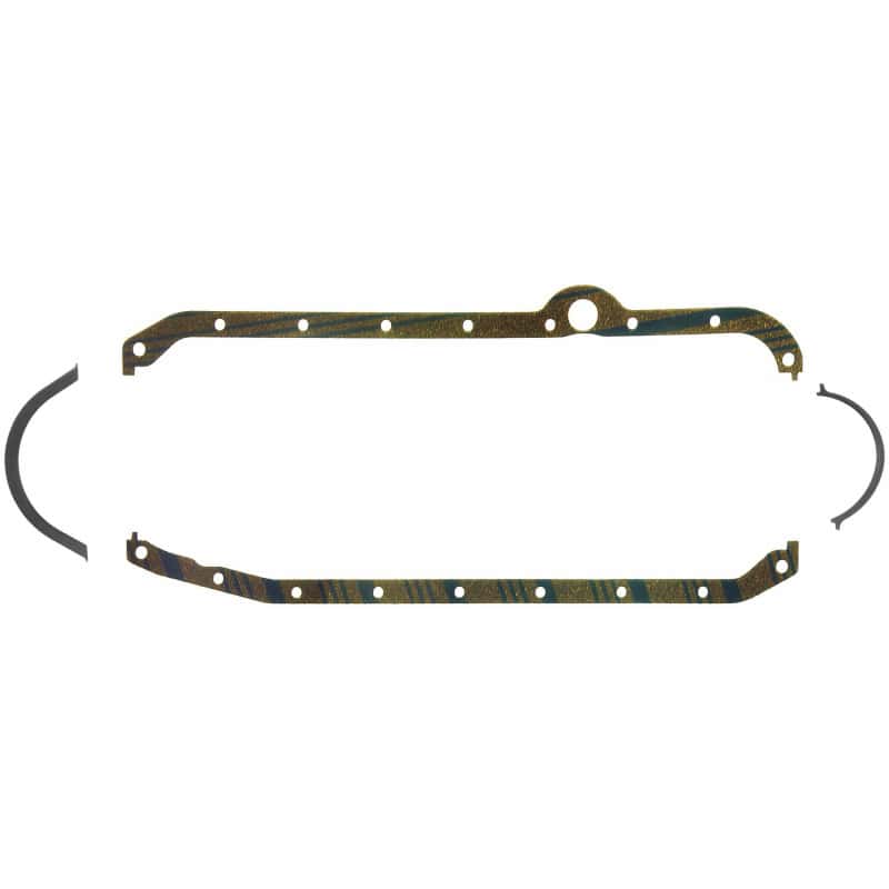 Fel-Pro — Fel-Pro Chevrolet C10 OS 30410 C Engine Oil Pan Gasket Set Blue Stripe cork-rubber - view 1