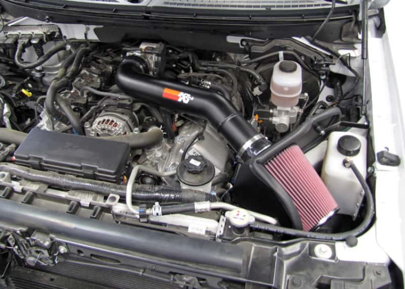 K&N Engineering — K&N 10-12 Ford F150 SVT Raptor 6.2L V8 High Flow Performance Intake Kit
Performance Air Inta
Air Intake System - view 4