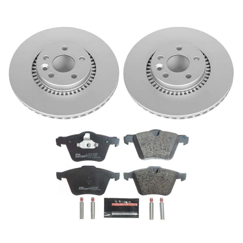 PowerStop — Power Stop 15-18 Volvo S60 Front Euro-Stop Brake Kit - view 1