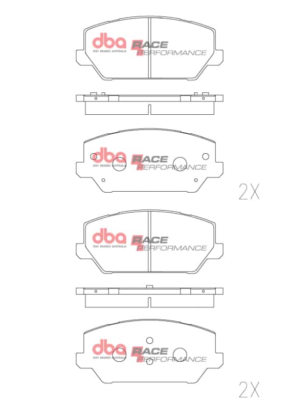 DBA — DBA 19-22 Hyundai Veloster RP Performance Front Brake Pads
Brake Rotor - view 1