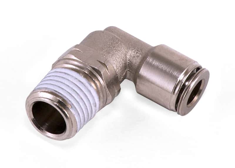 Air Lift — Air Lift Elbow - Male 1/4in Npt x 1/4in Tube
Fitting Elbow - view 1
