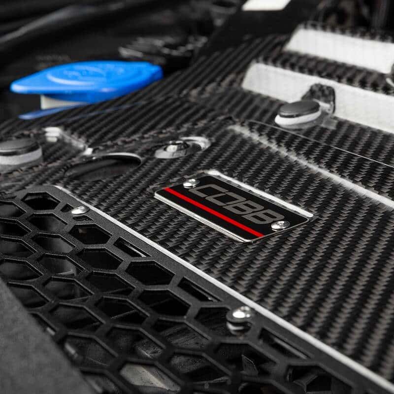 COBB — Cobb 21-23 Ford F-150 Ecoboost 3.5/2.7 Raptor/Tremor/Limited Redline Carbon Fiber Radiator Shroud - view 7