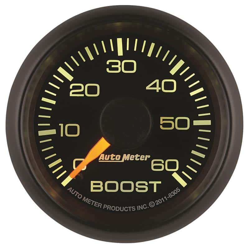 AutoMeter — Autometer Factory Match 52.4mm Mechanical 0-60 PSI Boost Gauge
2-1/16" BOOST, 0-60 - view 5