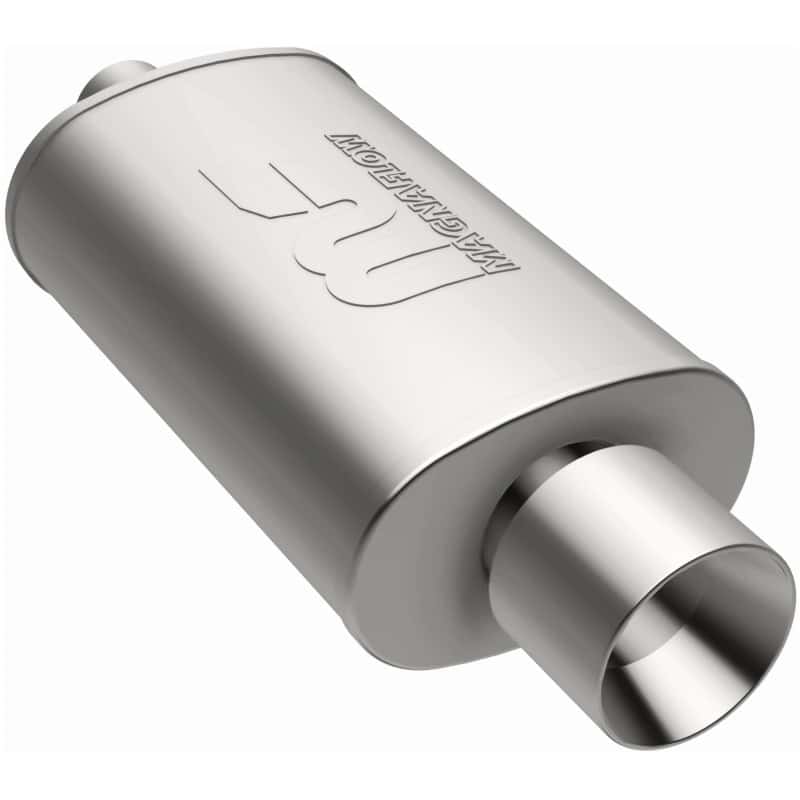 Magnaflow — MagnaFlow Muffler W/Tip Mag SS 14X5X8 2.25/4.
Straight Through - view 30