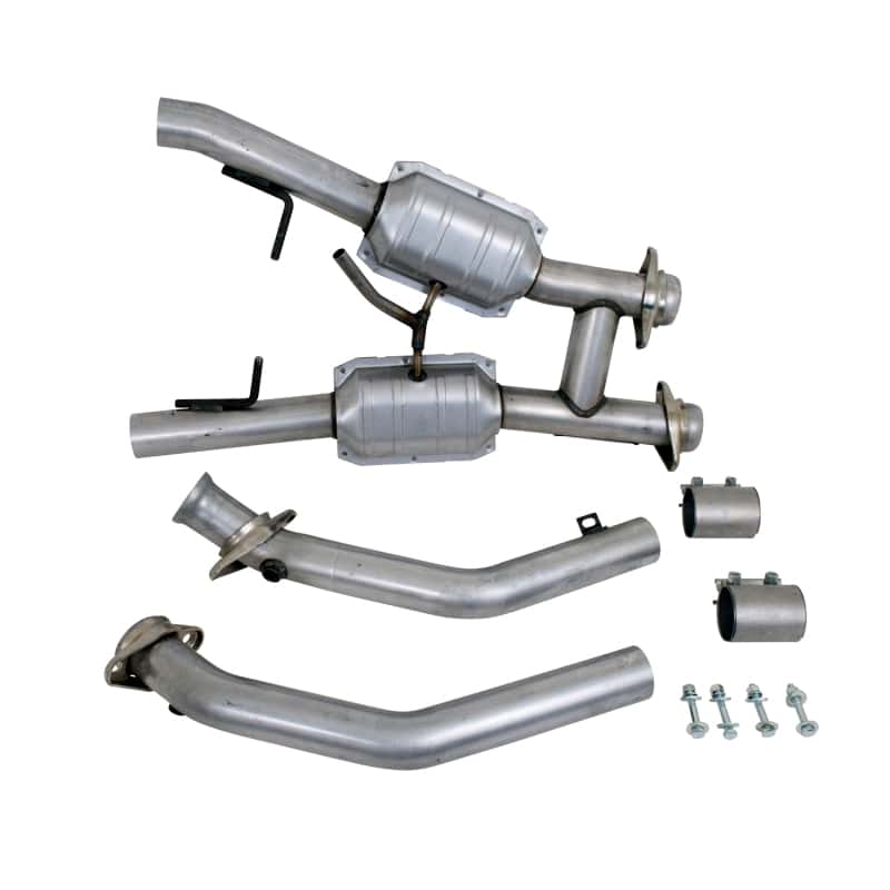BBK — BBK 94-95 Mustang 5.0 High Flow H Pipe With Catalytic Converters - 2-1/2
ExhstCrossoverPipe
Exhaust Pipes - view 8