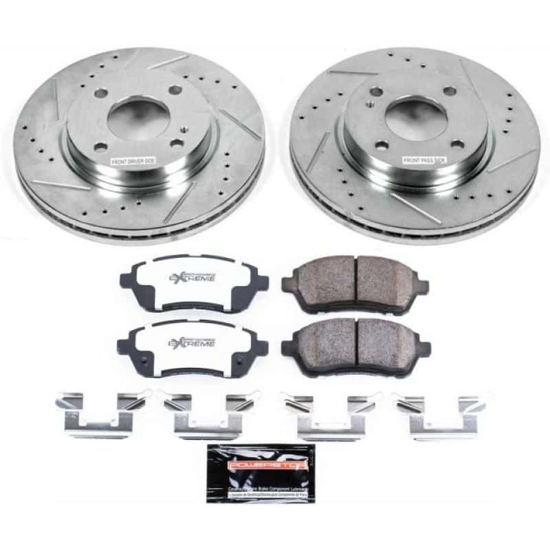PowerStop — Power Stop 11-19 Ford Fiesta Front Z26 Street Warrior Brake Kit - view 1